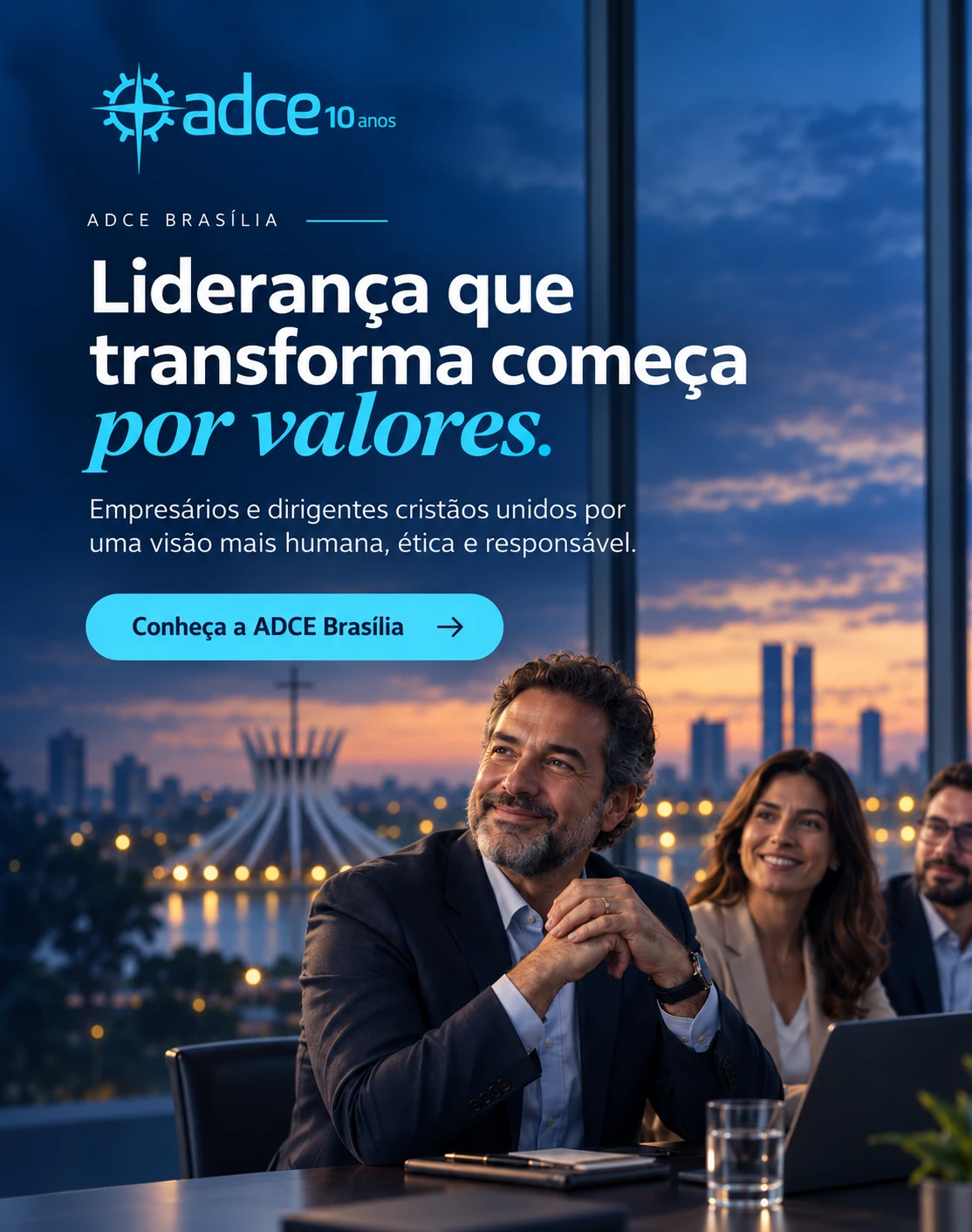 Liderança que transforma começa por valores